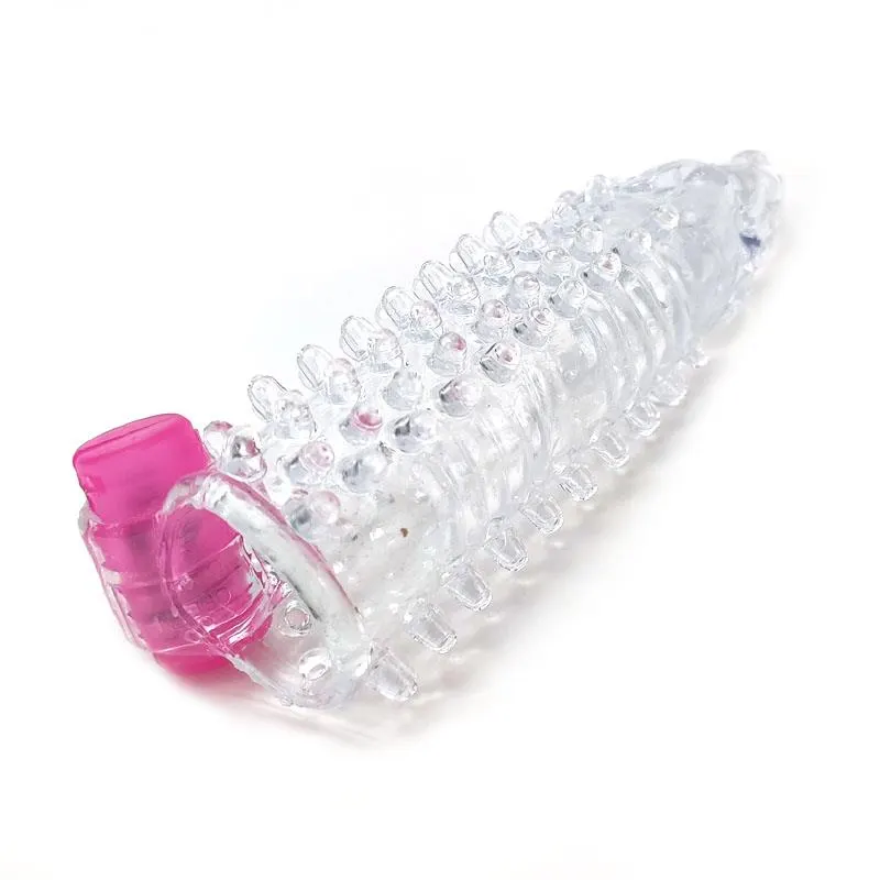 Funda para el Pene con Vibración Transparente · A-GUSTO · Anillos para el Pene — foto 4