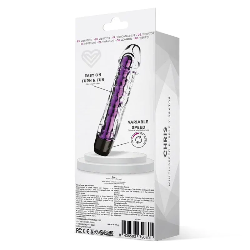 Chris Vibrador Multi-Velocidad Púrpura · LATETOBED · Vibradores — photo 3