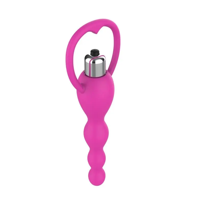Cadena Anal con Vibración Rosa · A-GUSTO · Anal — Foto 2
