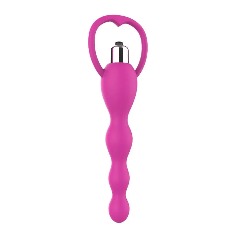 Cadena Anal con Vibración Rosa · A-GUSTO · Anal — Foto 4