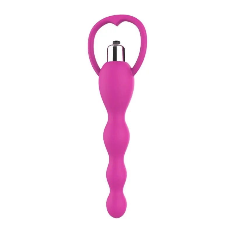 Cadena Anal con Vibración Rosa · A-GUSTO · Anal — Foto 5