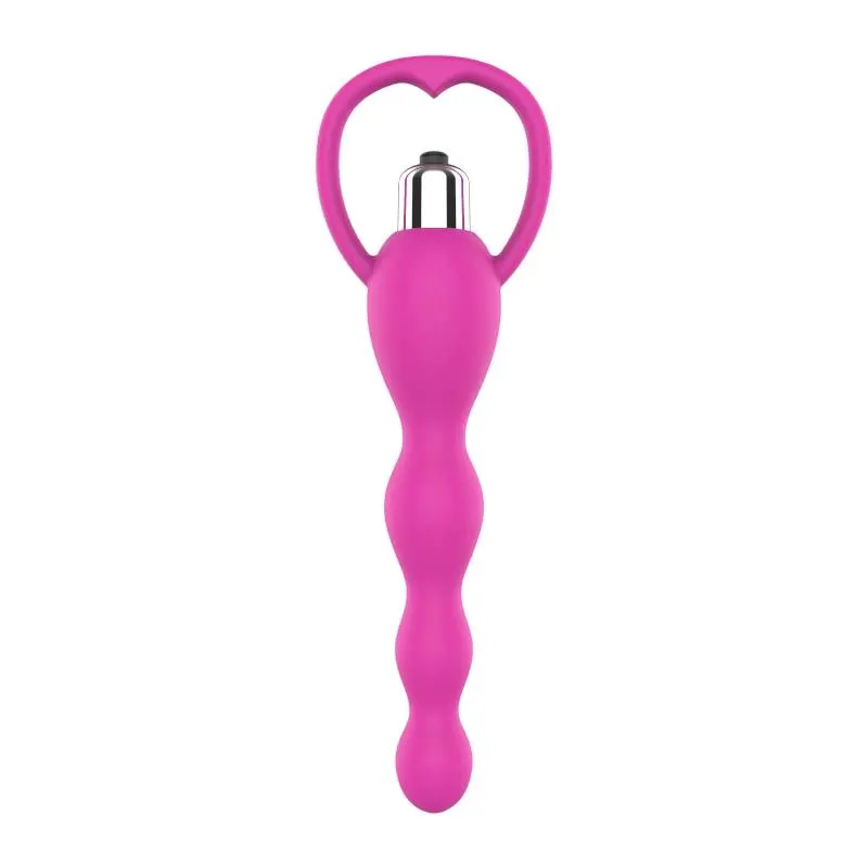 Cadena Anal con Vibración Rosa · A-GUSTO · Anal