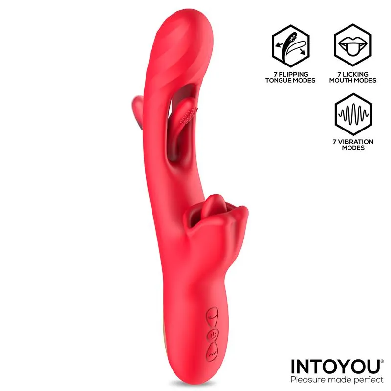 Grant Vibrador con Flipping y Lengua Licking 360º · INTOYOU · Vibradores — Foto 2
