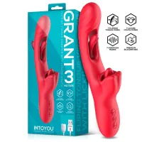 Grant Vibrador con Flipping y Lengua Licking 360º · INTOYOU · Vibradores