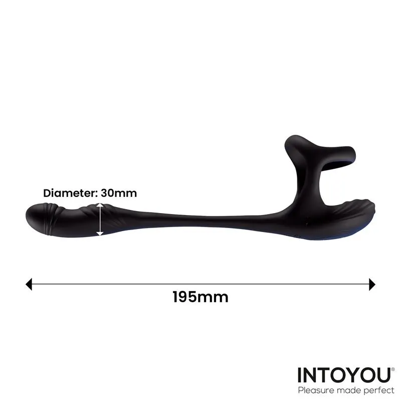 Kamber Plug Anal Vibración y Waving 360º y Estimulador Testículos · INTOYOU · Anal — Foto 7