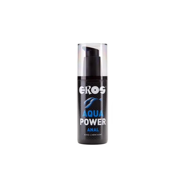 Lubricante Anal Base Agua Aqua Power 125 ml · EROS · Lubricantes