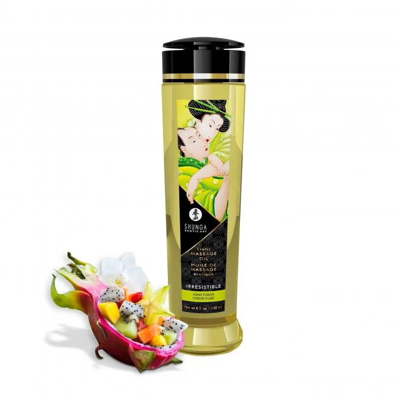 Aceite de Masaje Oil Irresistible 240 ml · SHUNGA · Cuidado Íntimo y Masaje