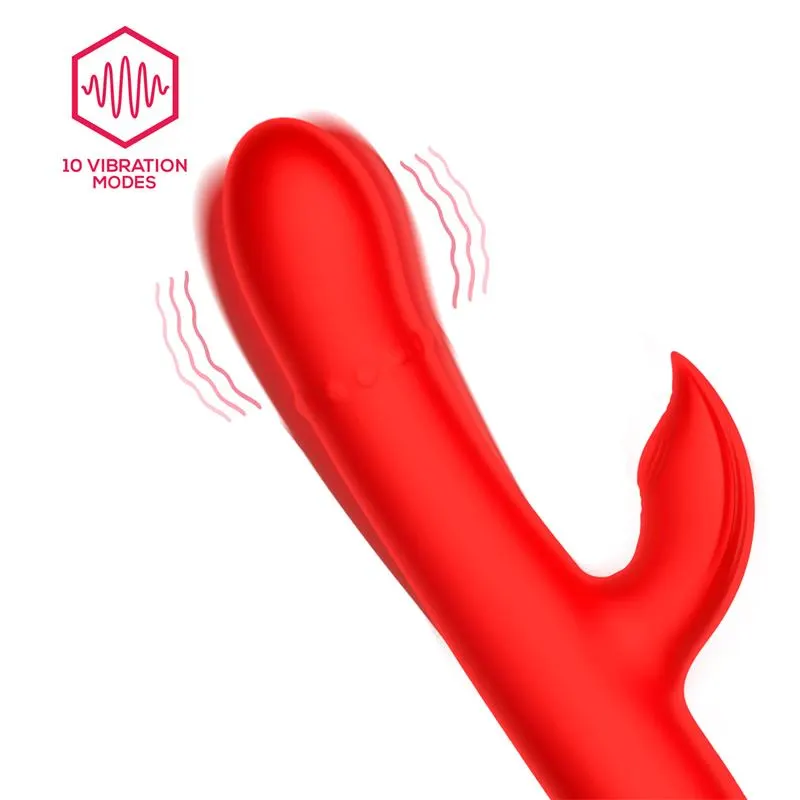 Divya Vibrador con Aro de Bolas Internas Up and Down y Pulsación 3 Motores Independientes USB · INTOYOU · Vibradores — Foto 3