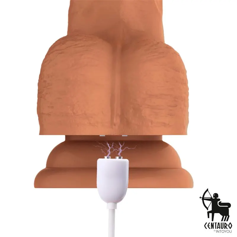 Quintus Dildo con Vibración, Thrusting y Waving 360º 9 - 23 cm · CENTAURO · Dildos — Foto 8