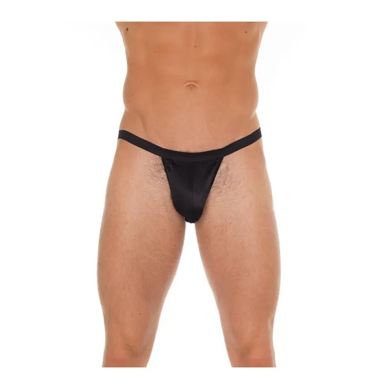 Tanga Negro Talla Única · AMORABLE · Tangas y Braguitas