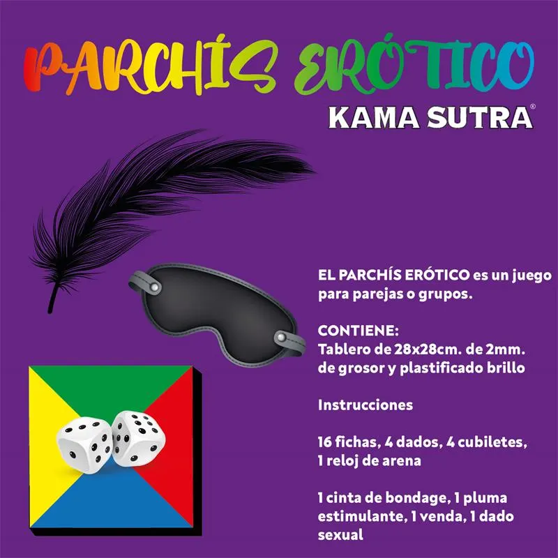 Juego de Mesa Parchís Erótico · DIVERTY SEX · Juegos y Complementos Divertidos — foto 2