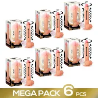 Pack de 6 Cesur 3.0 Dildo Realista con Vibración, Movimiento Ondulante 360º y Teléscopico · CENTAURO · Accesorios y Sets