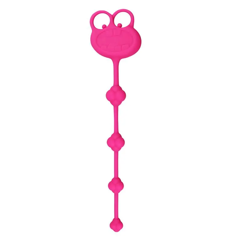 Cadena Anal Frog Rosa · LOVETOY · Anal — Foto 2