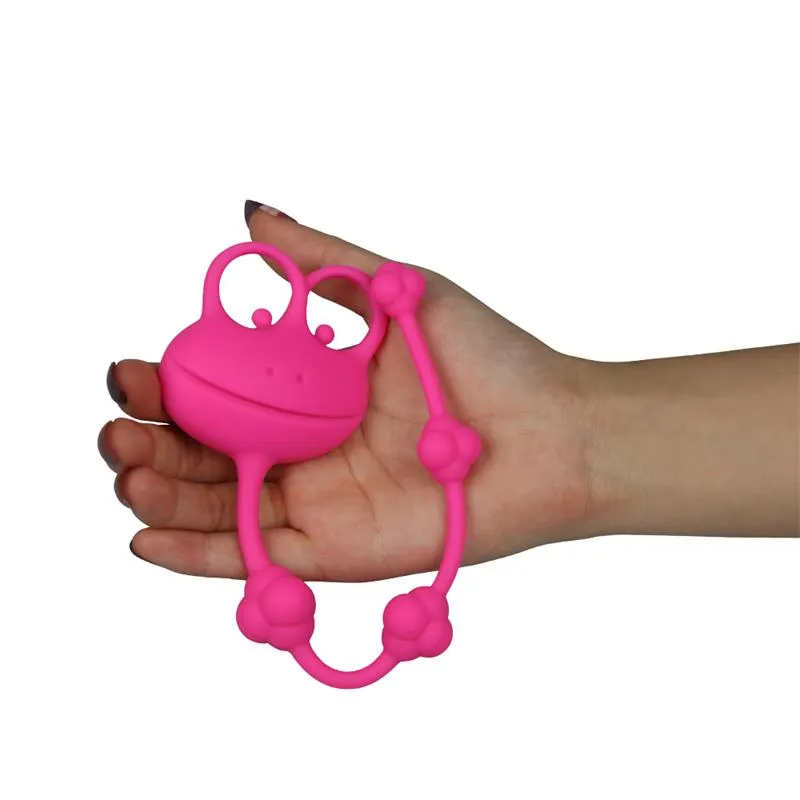 Cadena Anal Frog Rosa · LOVETOY · Anal — Foto 3