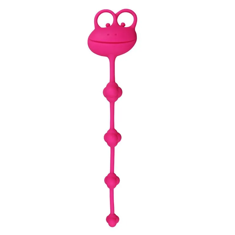 Cadena Anal Frog Rosa · LOVETOY · Anal