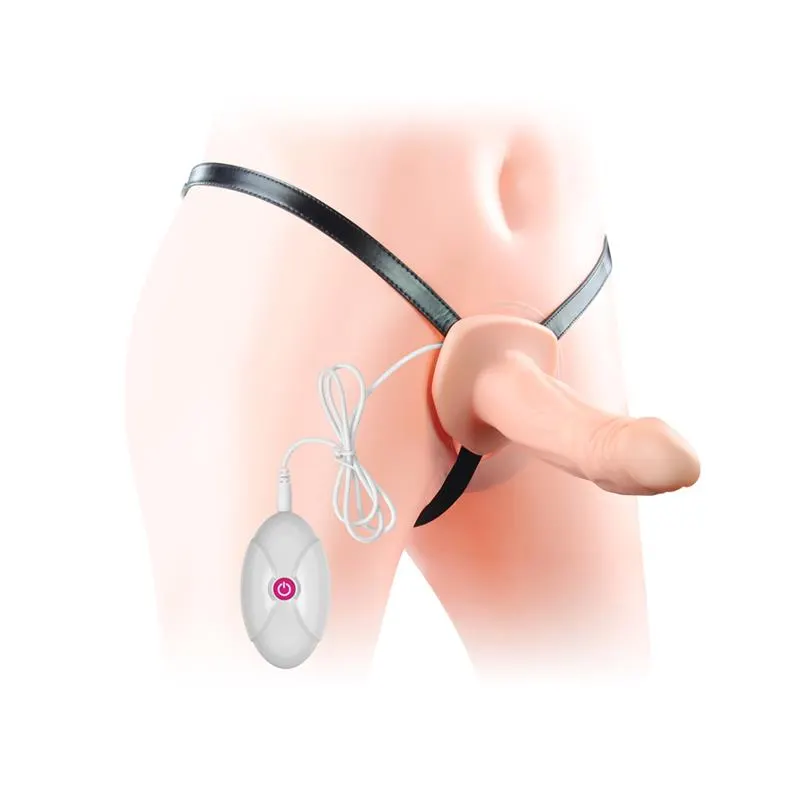 Arnés Unisex Pene Hueco con Vibración · LOVETOY · Anillos para el Pene