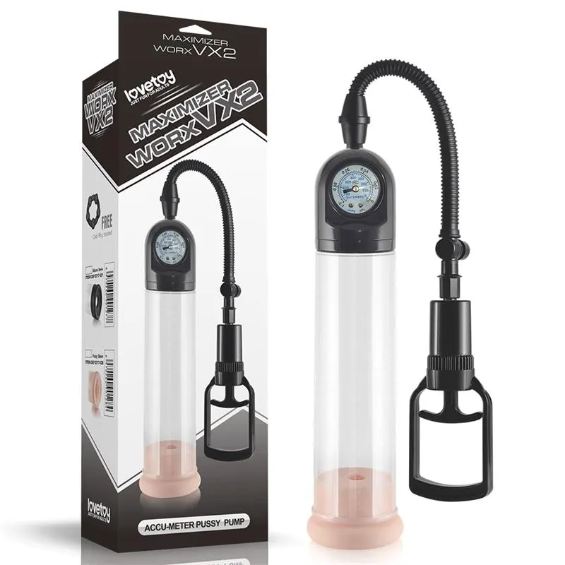 Bomba para el Pene con Válvula de Presión Maximizer Worx VX2 Vagina · LOVETOY · Potenciadores y Retardantes — Foto 8