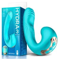 Hydra Vibrador con Pulsación y Lengua Estimuladora de Clítoris 3 Motores USB · INTOYOU · Vibradores