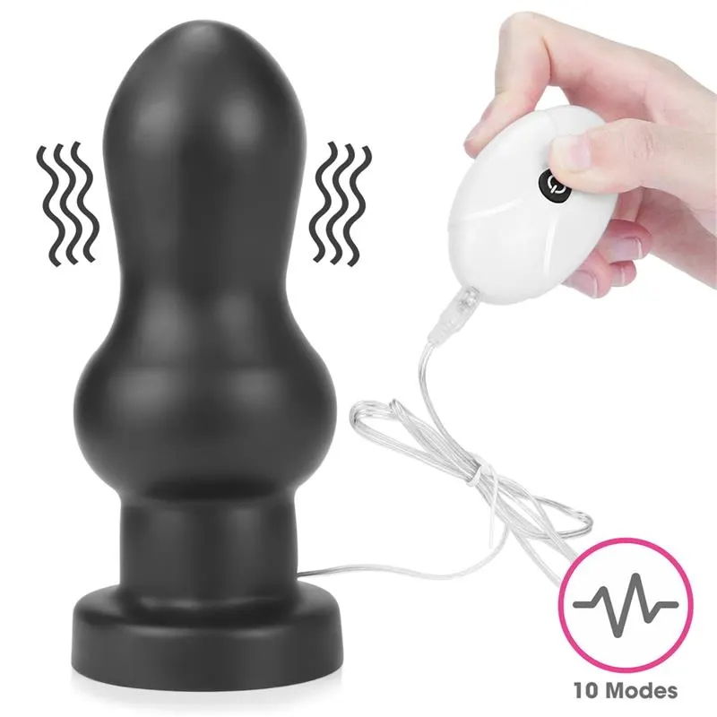Plug Anal con Vibración King Sized 7 Negro · LOVETOY · Anal — Foto 6