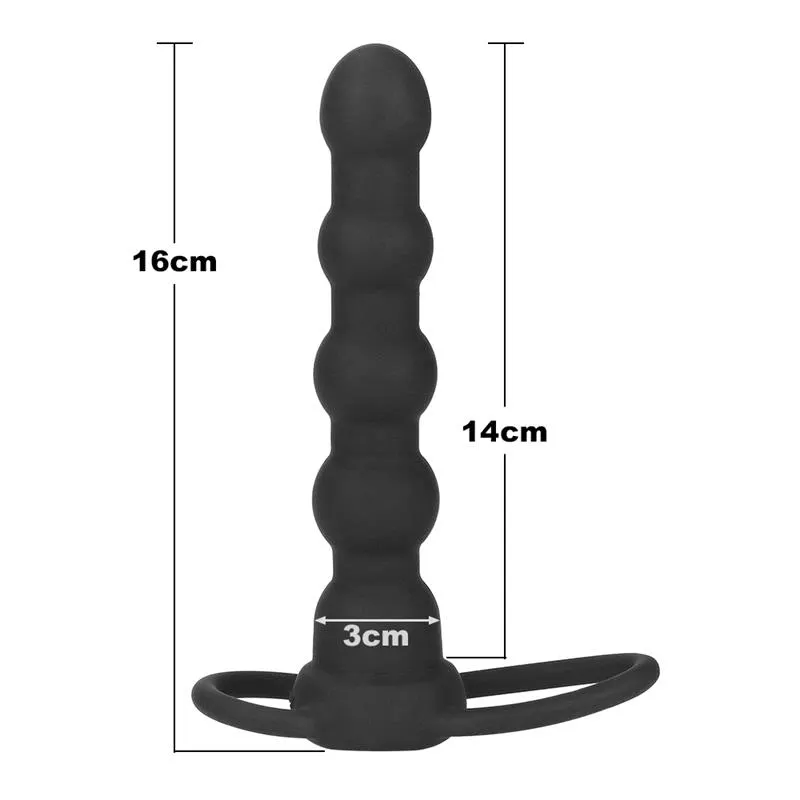 Plug Anal Double Prober con Vibración Negro · LOVETOY · Anal — photo 8