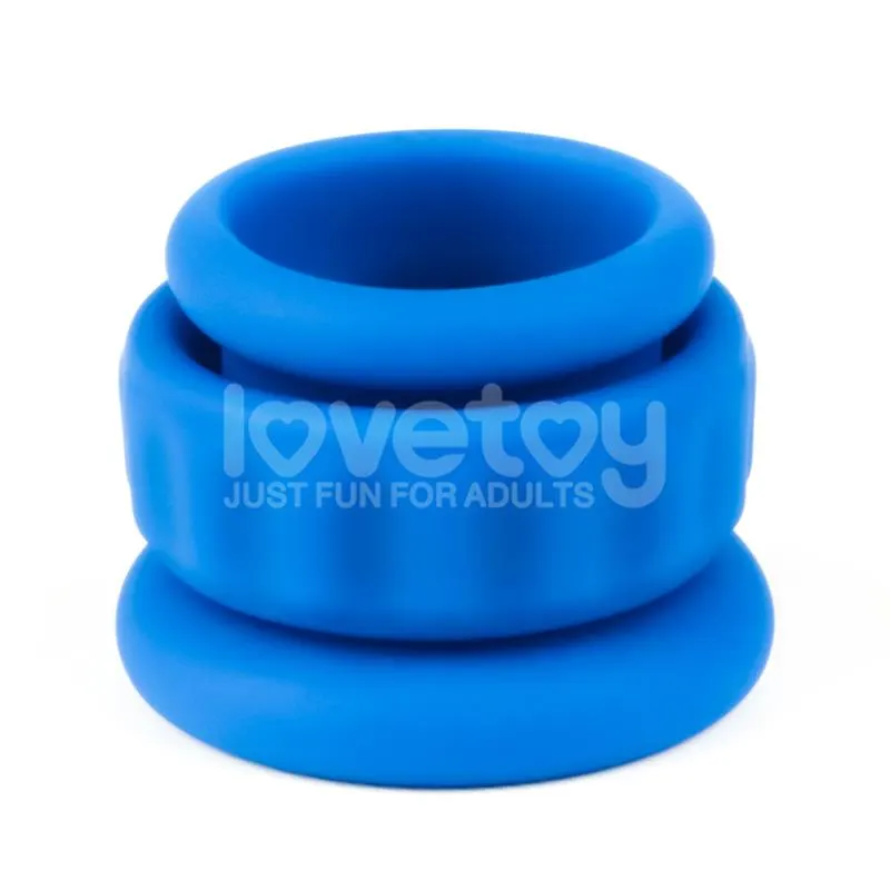 Pinnacle Pro Twin Flex Stretcher Anillo Doble para el Pene · LOVETOY · Anillos para el Pene — Foto 4