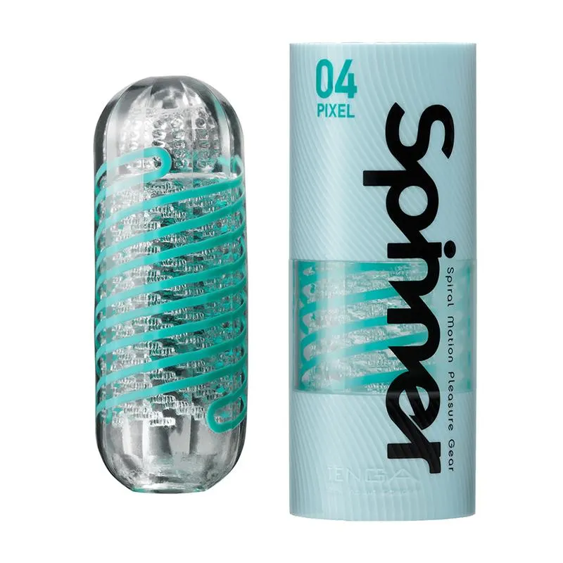 Masturbador Masculino Spinner 04 Pixel · TENGA · Masturbadores Él