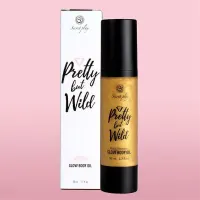 Aceite Corporal con Glow · SECRET PLAY · Cuidado Íntimo y Masaje