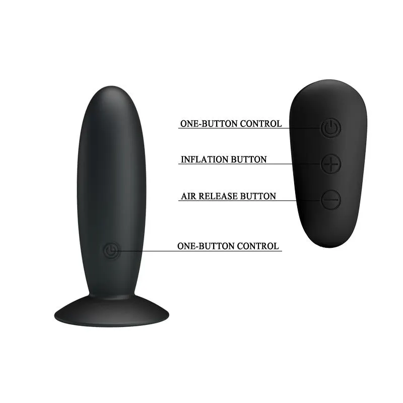 Plug Anal con Vibración y Control Remoto USB · MR PLAY · Anal — photo 6