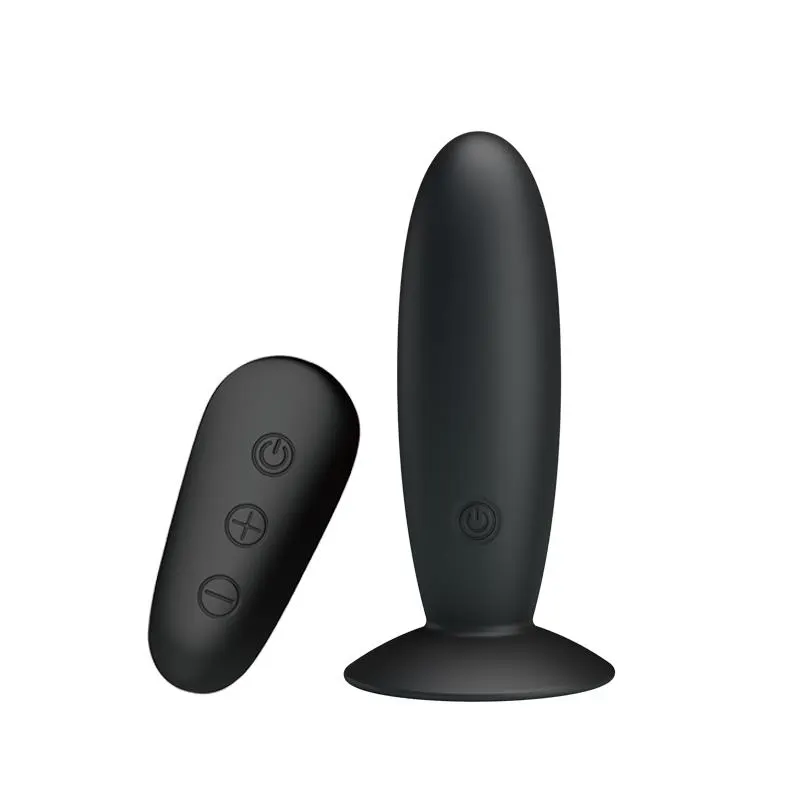 Plug Anal con Vibración y Control Remoto USB · MR PLAY · Anal