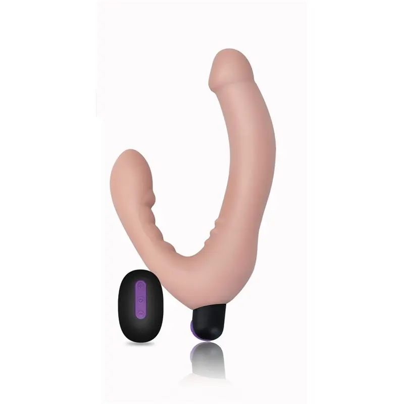 Doble Dildo Strapless Silicona USB · LOVETOY · Vibradores