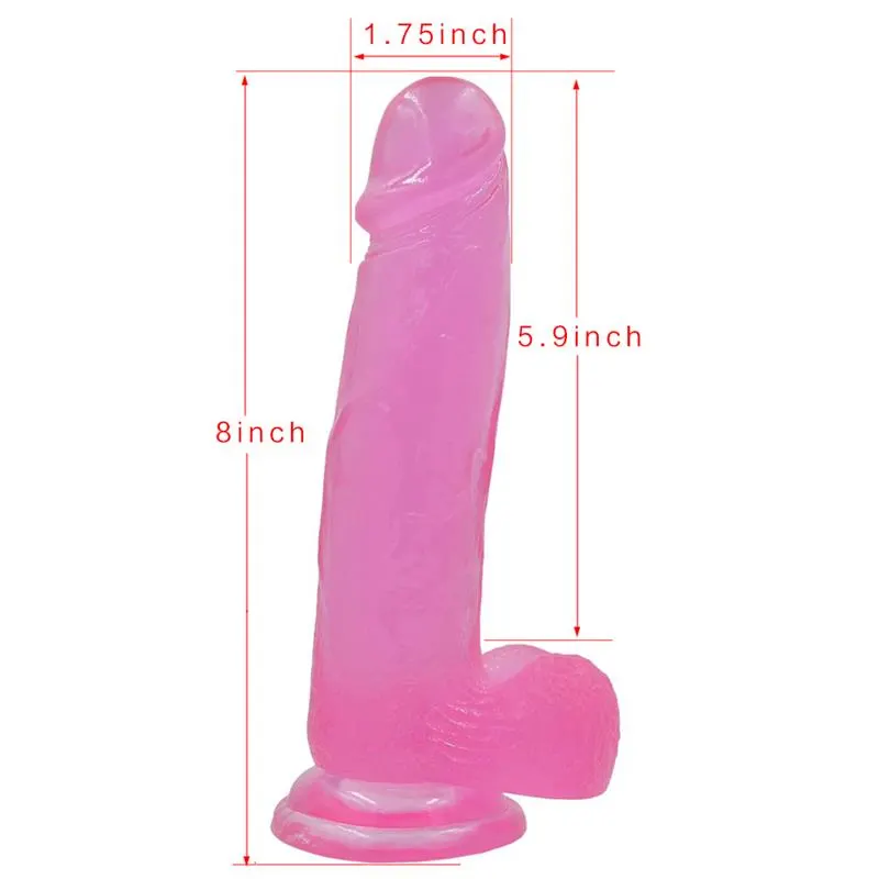 Dildo Jelly Studs 8 Rosa · LOVETOY · Dildos — photo 7