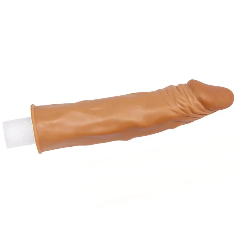Funda para el Pene Add 2 Pleasure X Tender Marrón · LOVETOY · Fundas y Extensiones para el Pene — foto 2
