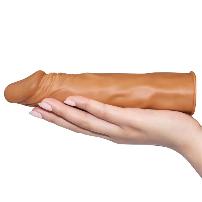 Funda para el Pene Add 2 Pleasure X Tender Marrón · LOVETOY · Fundas y Extensiones para el Pene — foto 3