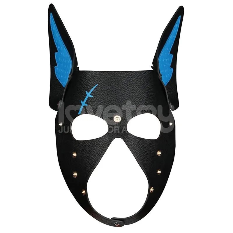 Máscara Cachorro Rebellion Reign Scarred Alpha Pup Azul · LOVETOY · Máscaras, Antifaces y Mordazas — photo 3