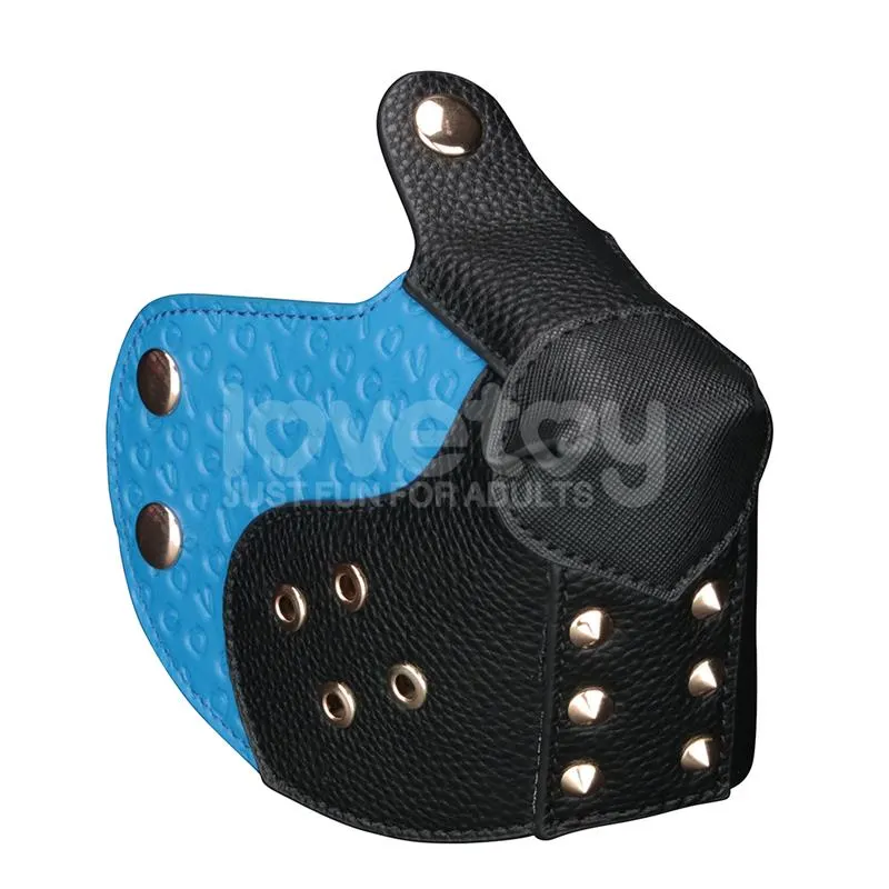 Máscara Cachorro Rebellion Reign Scarred Alpha Pup Azul · LOVETOY · Máscaras, Antifaces y Mordazas — photo 4