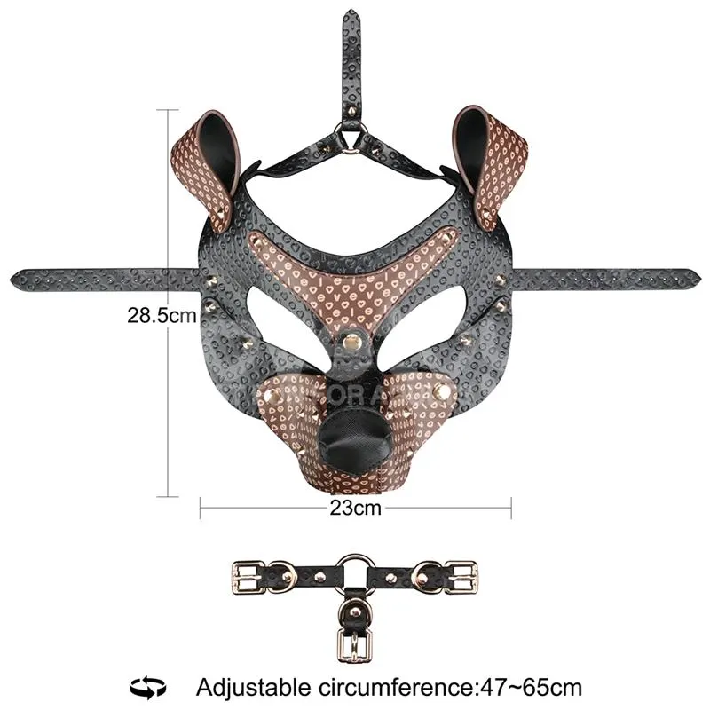 Máscara Cachorro Rebellion Reign Classic · LOVETOY · Máscaras, Antifaces y Mordazas — foto 10