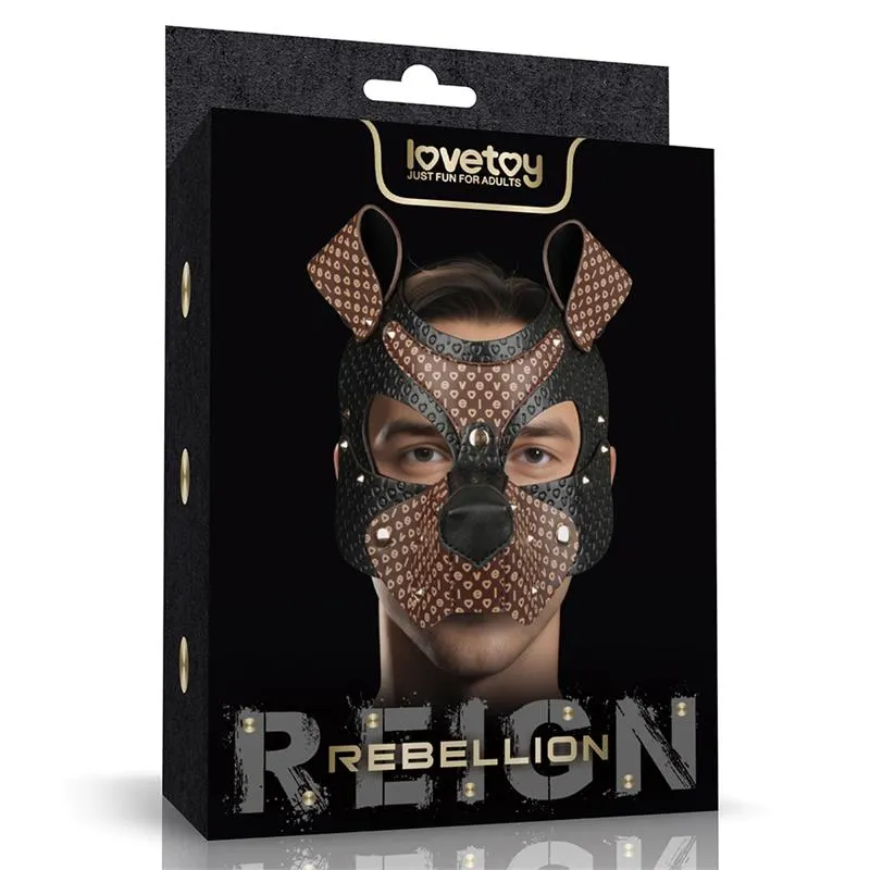 Máscara Cachorro Rebellion Reign Classic · LOVETOY · Máscaras, Antifaces y Mordazas