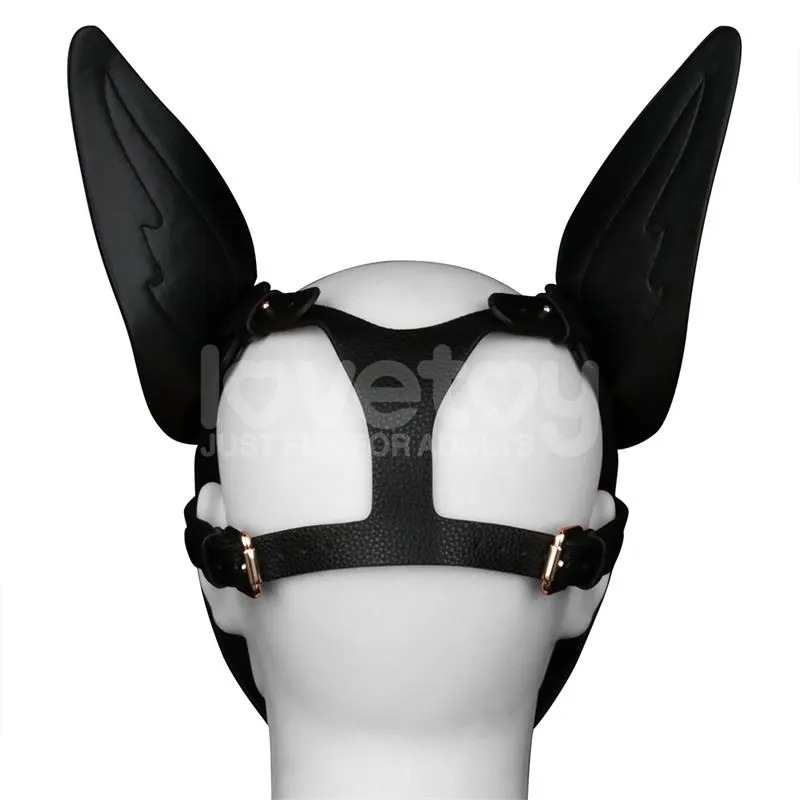 Máscara Cachorro Rebellion Reign Scarred Alpha Rojo · LOVETOY · Máscaras, Antifaces y Mordazas — foto 9