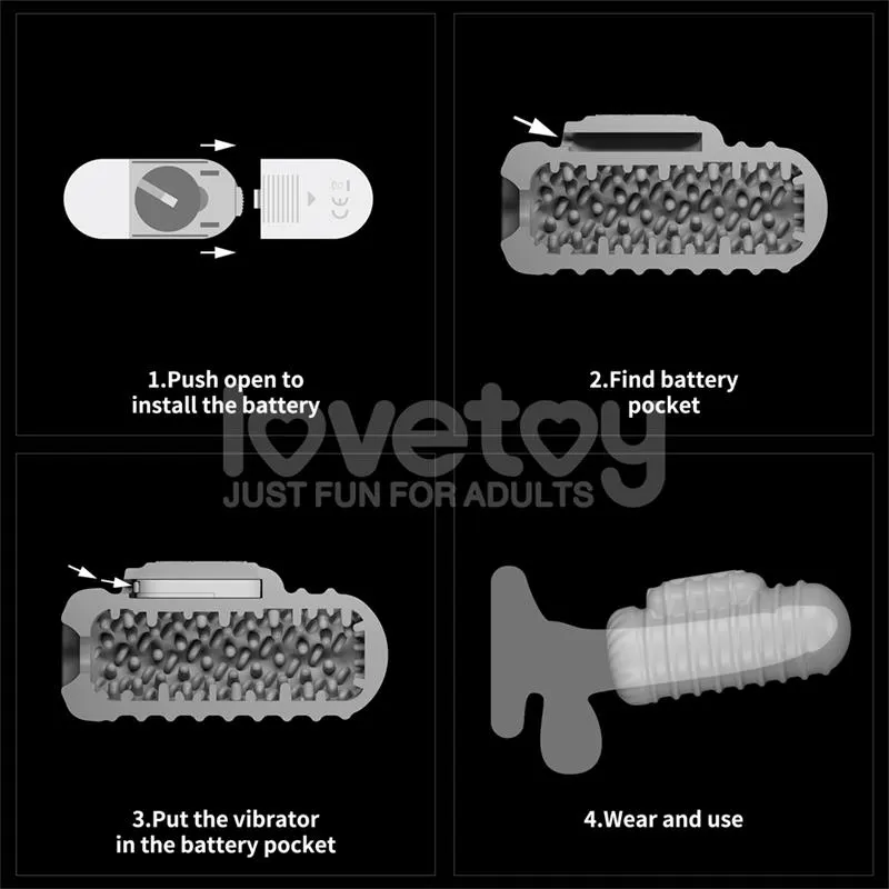 Knights Ring Funda para el Pene y Estimulador Wavy · LOVETOY · Estimuladores de Clítoris — foto 20