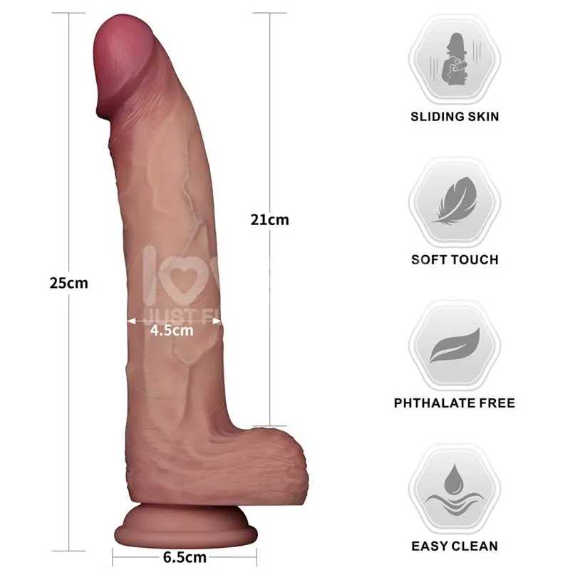 Sliding PRO II Dildo Piel Deslizante-Retractil Dual-layer 10 · LOVETOY · Dildos — Foto 14