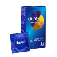Preservativos Natural XL 12 ud · DUREX · Accesorios y Sets