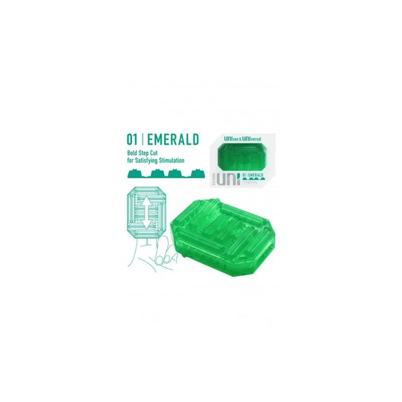 Uni Emerald Masturbador Manual · TENGA · Masturbadores Él — photo 2
