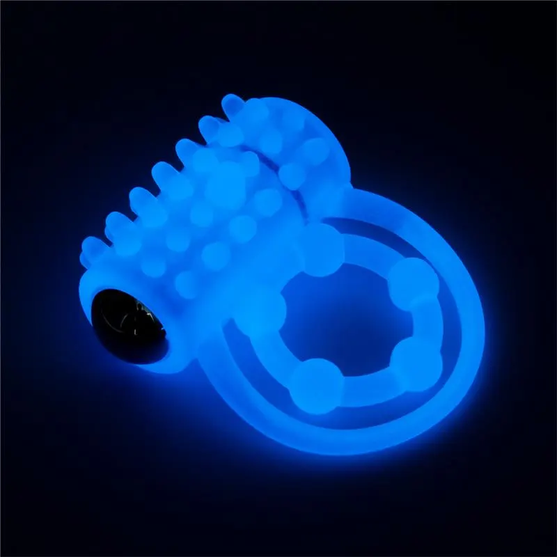 Lumino Play Anillo Vibrador Luz Azul · LOVETOY · Anillos para el Pene — Foto 3