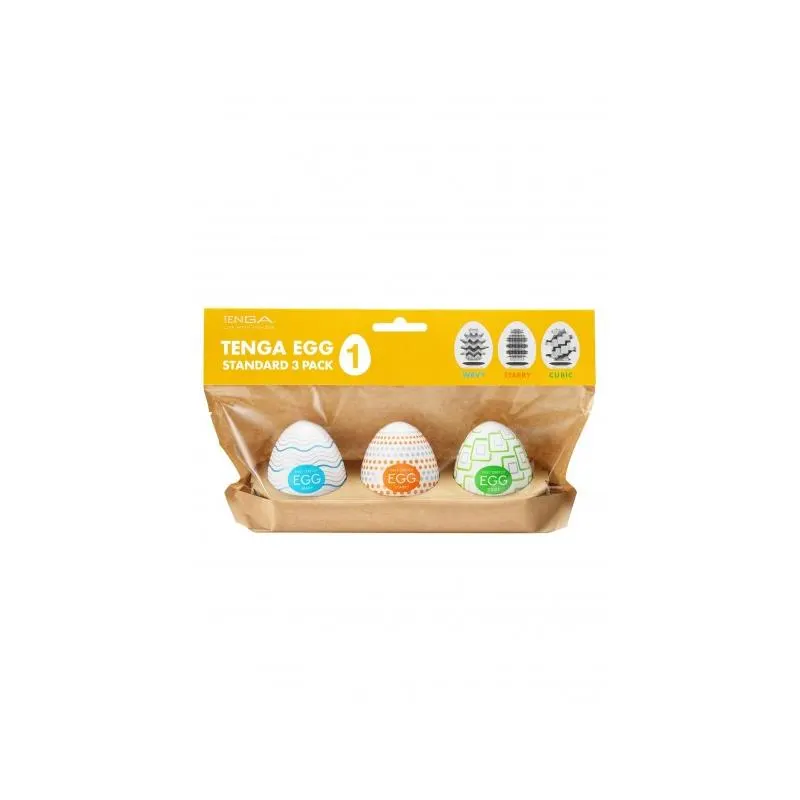 Pack de 3 Standard - Pack 1 · TENGA · Masturbadores Él