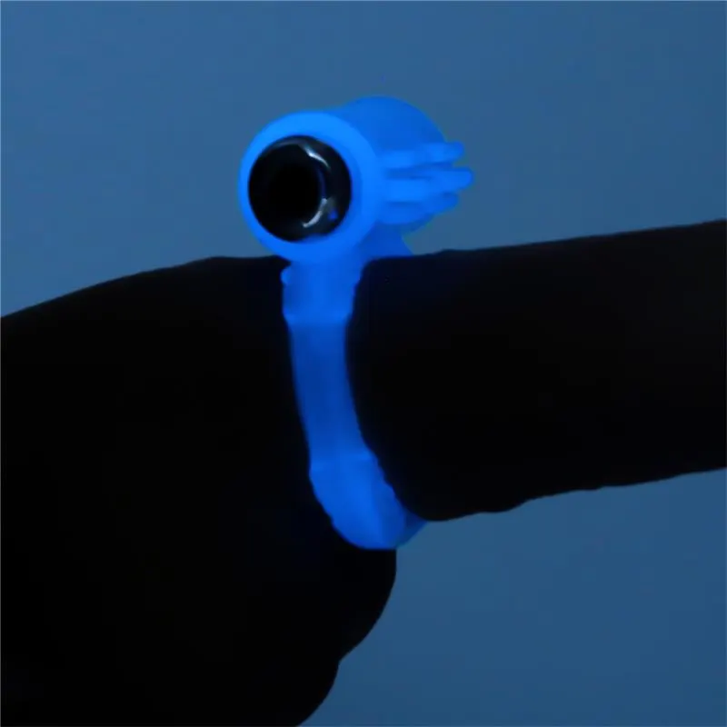 Lumino Play Anillo Vibrador Luz Azul · LOVETOY · Anillos para el Pene — Foto 4