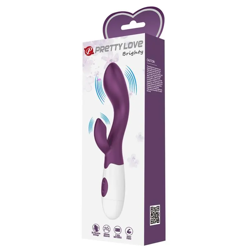 Vibrador Brighty 30 funciones Púrpura · PRETTYLOVE · Vibradores — photo 10