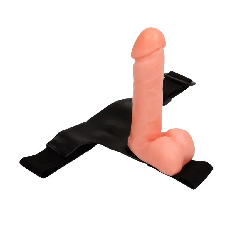 Arnés con Dildo y Testículos 17.5 cm · BAILE · Dildos — photo 2