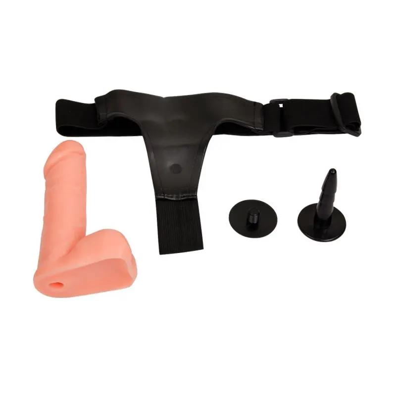 Arnés con Dildo y Testículos 17.5 cm · BAILE · Dildos — photo 4