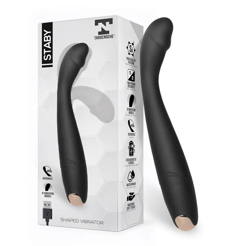 Staby Vibrador Silicona Flexible-Bendable · TARDENOCHE · Estimuladores de Clítoris