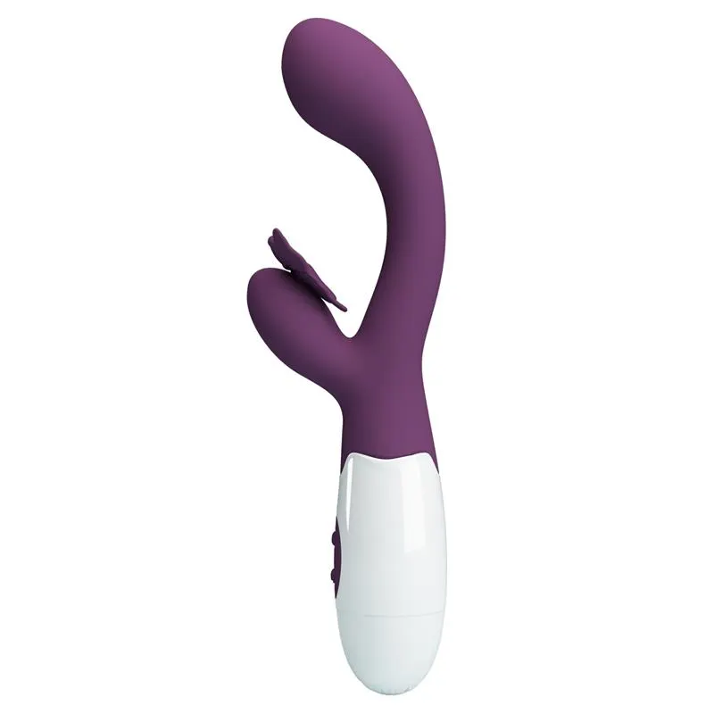 Vibrador Butterfly Kiss 30 funciones Púrpura · PRETTYLOVE · Vibradores — photo 2